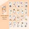 Scrapbook Sticker Book – 20 Sheets Pre-Cut Journaling Stickers, Aesthetic Watercolor PET Stickers for Junk Journals, Scrapbooking, DIY Arts & Crafts for Adults